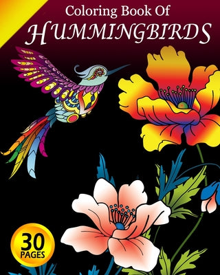 Coloring Book of Hummingbirds: Coloring Pages for Adults with Dementia [Creative Activities for Adults with Dementia] by Mighty Oak Books book cover
