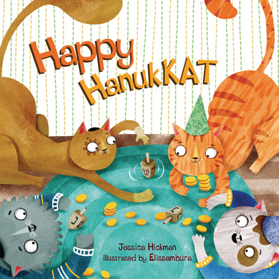 Book cover of Happy Hanukkat by Hickman, Jessica