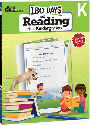 Book cover of 180 Days(tm) Reading for Kindergarten, 2nd Edition: Practice, Assess, Diagnose by Prough, Chandra C.