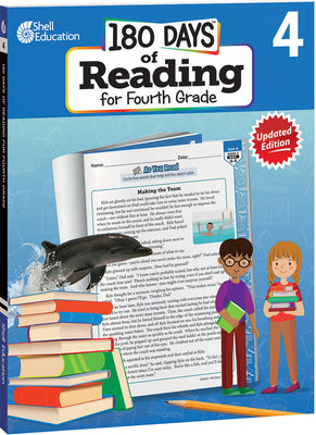 Book cover of 180 Days(tm) Reading for Fourth Grade, 2nd Edition: Practice, Assess, Diagnose by Kemp, Kristin