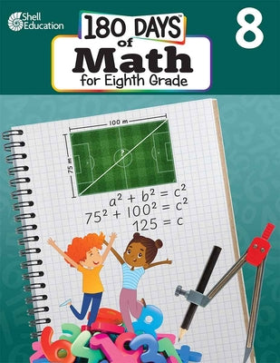 Book cover of 180 Days(tm) Math for Eighth Grade: Practice, Assess, Diagnose by Misconish Tyler, Darlene