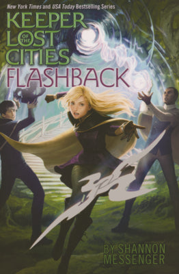 Book cover of Flashback by Messenger, Shannon