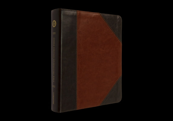 Book cover of ESV Single Column Journaling Bible (Trutone, Brown/Cordovan, Portfolio Design) by Esv Bibles