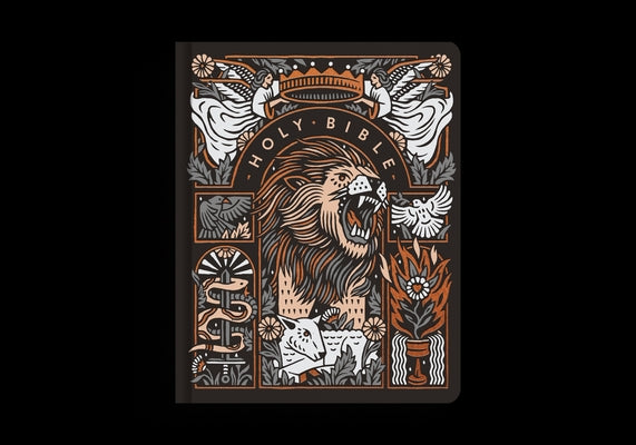 Book cover of ESV Single Column Journaling Bible, Artist Series, Red Letter (Hardcover, Joshua Noom, the Lion and the Lamb) by Noom, Joshua