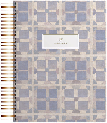 Book cover of ESV Spiral-Bound Journaling Bible, Pentateuch (Hardcover, Cover Artwork by Lulie Wallace) by Wallace, Lulie
