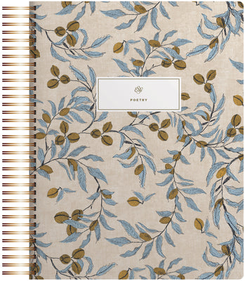 Book cover of ESV Spiral-Bound Journaling Bible, Poetry (Hardcover, Cover Artwork by Lulie Wallace) by Wallace, Lulie