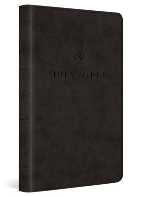 ESV Premium Church Bible, Large Print, Red Letter (Trutone, Black) by Esv Bibles book cover