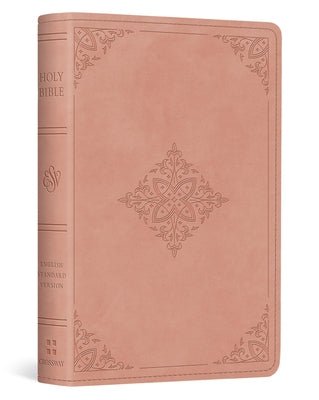 Book cover of ESV Vest Pocket New Testament with Psalms and Proverbs, Red Letter (Trutone, Blush Rose, Fleur-De-Lis Design) by Esv Bibles