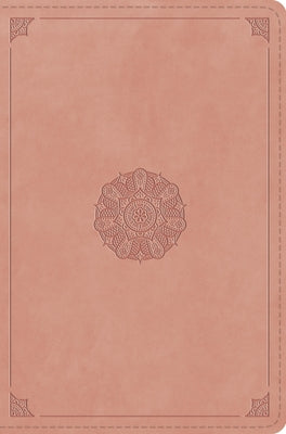 Book cover of ESV Compact Bible, Red Letter (Trutone, Blush Rose, Emblem Design) by Esv Bibles