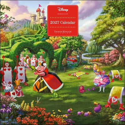 Disney Dreams Collection by Thomas Kinkade Studios 2027 Wall Calendar by Kinkade, Thomas book cover
