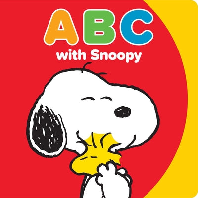 ABC with Snoopy by Charles M. Schulz book cover