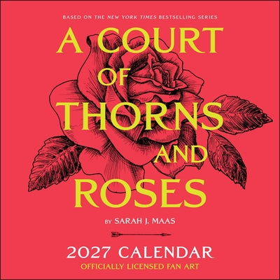 A Court of Thorns and Roses Officially Licensed Fan Art 2027 Wall Calendar product image