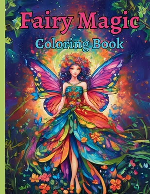 Book cover of Fairy Magic Coloring Book by Urra, Michelle