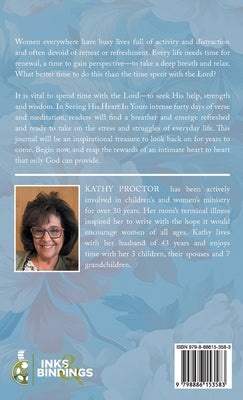 Book cover of Seeing His Heart in Yours: 40 Intimate Moments with God by Proctor, Kathy