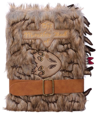 Book cover of Harry Potter: Monster Book of Monsters Plush Journal by Insights