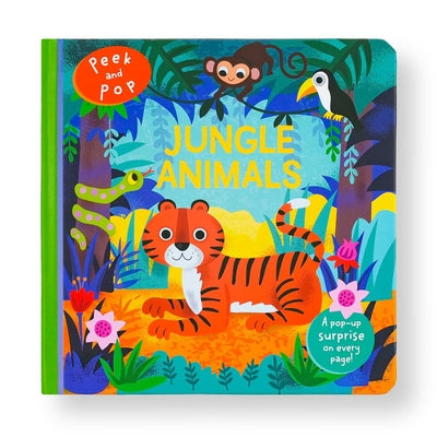 Peek and Pop: Jungle Animals by Iseek Ltd book cover