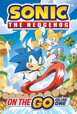 Book cover of Sonic the Hedgehog: On the Go, Vol. 1 by Flynn, Ian
