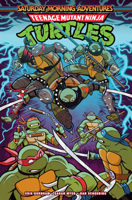 Book cover of Teenage Mutant Ninja Turtles: Saturday Morning Adventures, Vol. 7 by Burnham, Erik