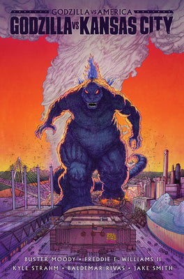 Book cover of Godzilla vs. America: Kansas City by Moody, Buster