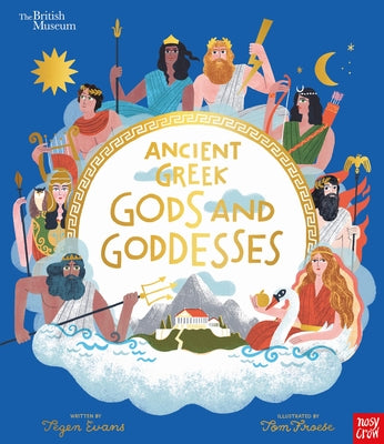 Ancient Greek Gods and Goddesses by Evans, Tegen book cover