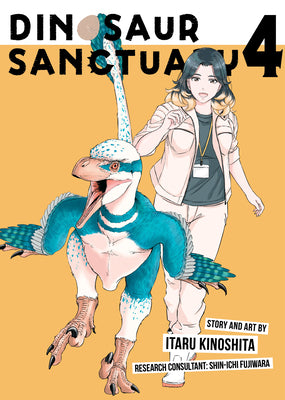 Dinosaur Sanctuary Vol. 4 by Itaru Kinoshita book cover