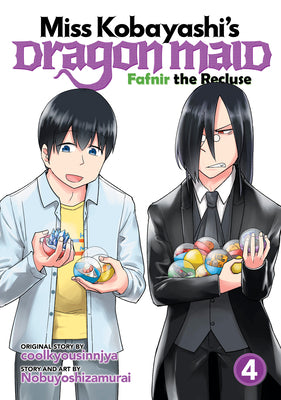 Book cover of Miss Kobayashi's Dragon Maid: Fafnir the Recluse Vol. 4 by Coolkyousinnjya