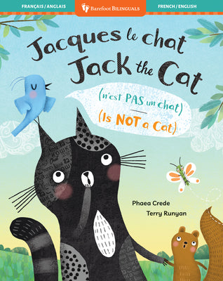 Book cover of Jet the Cat (Is Not a Cat) (Bilingual French & English) by Crede, Phaea