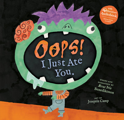 Oops! I Just Ate You. by Benediktsson, book cover