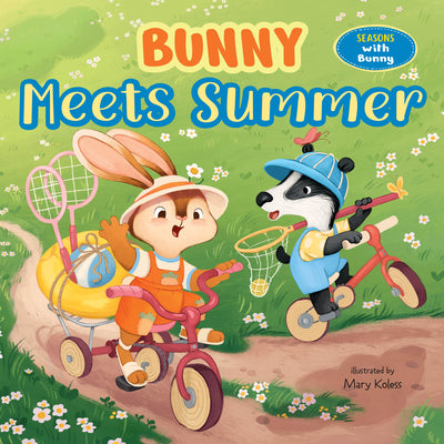 Book cover of Bunny Meets Summer by Clever Publishing