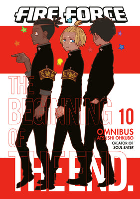 Book cover of Fire Force Omnibus 10 (Vol. 28-30) by Ohkubo, Atsushi