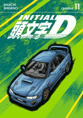 Initial D Omnibus 11 (Vol. 21-22) by Shuichi Shigeno book cover