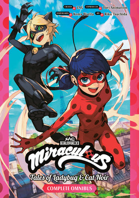 Book cover of Miraculous: Tales of Ladybug & Cat Noir Complete Manga Omnibus by Warita, Koma