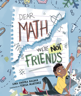 Dear Math, We're Not Friends by Haldar, Lina Chopra book cover