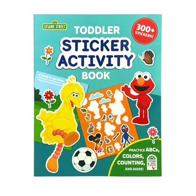 Sesame Street Toddler Sticker Activity Book by Goldberg, Barry book cover