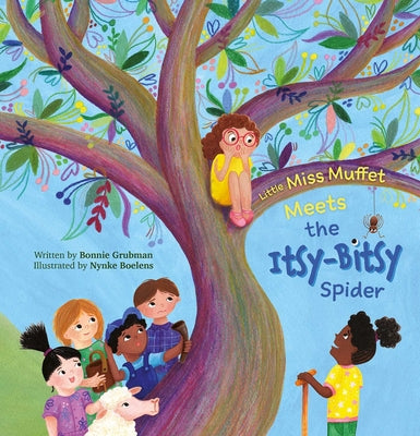 Book cover of Little Miss Muffet Meets the Itsy-Bitsy Spider by Grubman, Bonnie