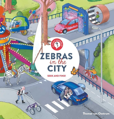 Book cover of Zebras in the City by Van Oostrum, Thomas