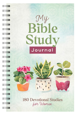 Book cover of My Bible Study Journal: 180 Devotional Studies for Women by Compiled by Barbour Staff
