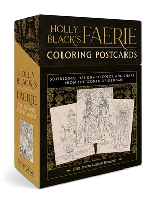 Holly Black's Faerie Coloring Postcards: 50 Original Designs to Color and Share from the World of Elfhame product image