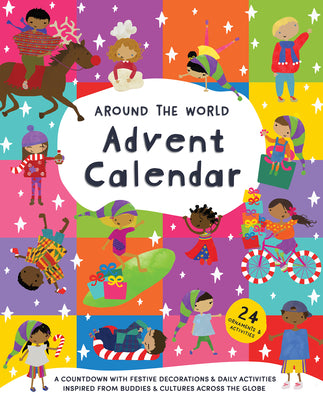 Book cover of Around the World Advent Calendar by Worldwide Buddies