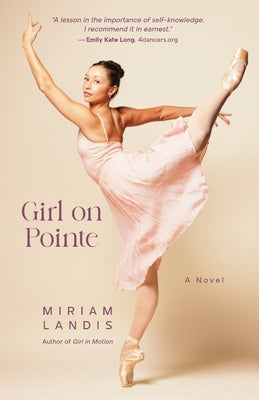 Girl on Pointe by Miriam Landis book cover