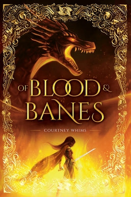 Book cover of Of Blood and Banes by Whims, Courtney