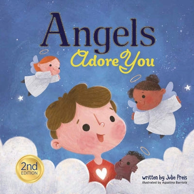 Book cover of Angels Adore You by Preis, Julie