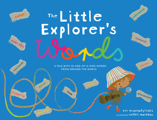 Book cover of The Little Explorer's Words by Triantafyllides, Evi