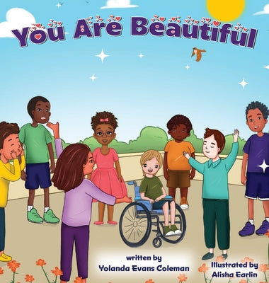 Book cover of You Are Beautiful by Coleman, Yolanda Evans