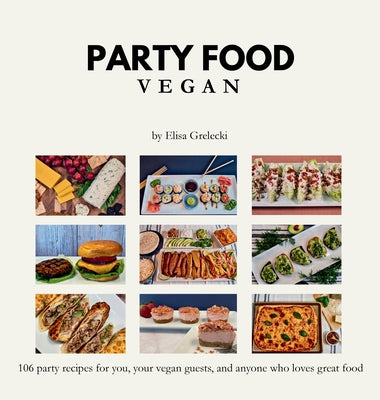 Book cover of PARTY FOOD Vegan by Grelecki, Elisa