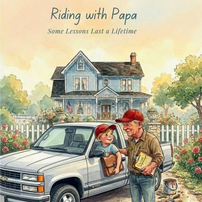 Book cover of Riding with Papa: Some Lessons Last a Lifetime by Jurgensmeyer, Leslie