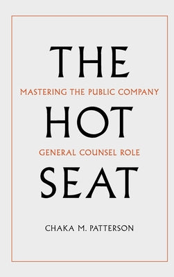 The Hot Seat by Patterson, Chaka M. book cover